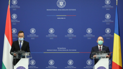 لقاء بين وزيري خارجية رومانيا وهنغاريا