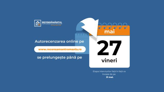 Autocensimento: Romania, nuova scadenza 27 maggio