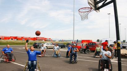 Basketball spielen… einmal anders!