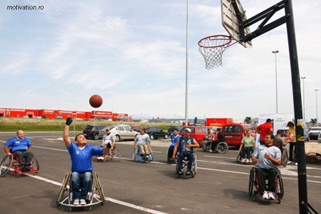 Basketball spielen… einmal anders!