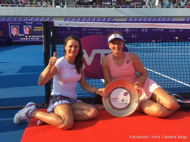 Sportivele săptămânii – Jucătoarele de tenis Irina Begu şi Monica Niculescu