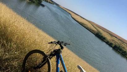 A vélo, le long du Danube