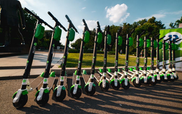 Bucarest à trottinette