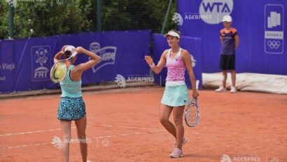 Perechea Irina Begu-Andreea Mitu a câştigat trofeul BRD Bucharest Open