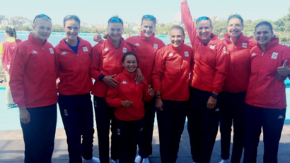 Bronz olimpic la canotaj, proba feminină de 8+1