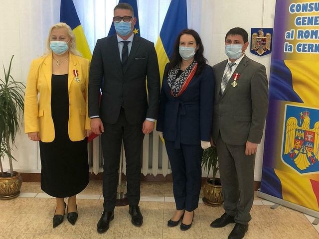 Церемонія вручення нагород, присуджених Президентом Румунії