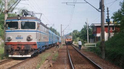 Bahnangestellte legen Arbeit nieder