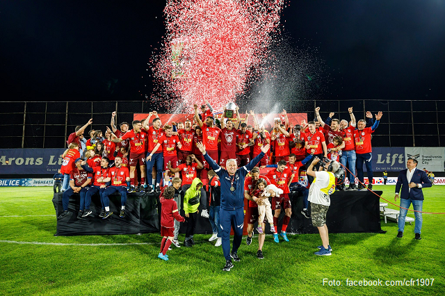 El CFR Cluj, por quinta vez campeón de Rumanía