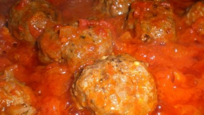 Boulettes de viande à la sauce tomate