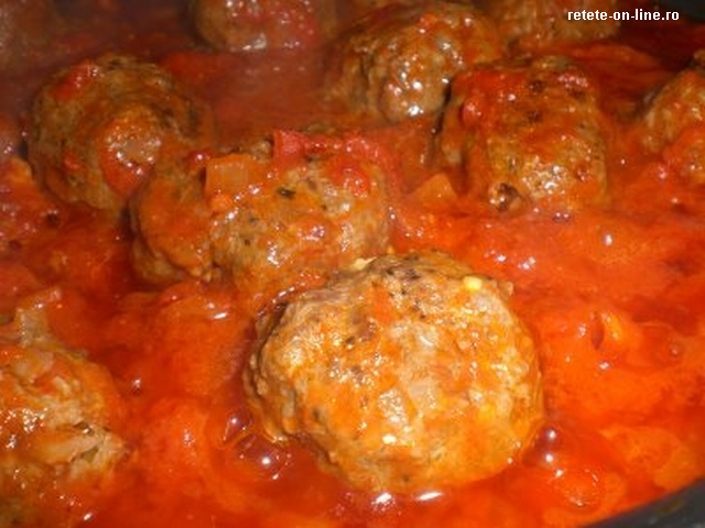 Boulettes de viande à la sauce tomate