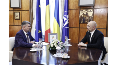 Premierul român şi cel ucrainean au semnat o declaraţie privind tranzitul mărfurilor din Ucraina