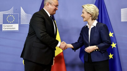 Romanian PM Ciucǎ in Brussels