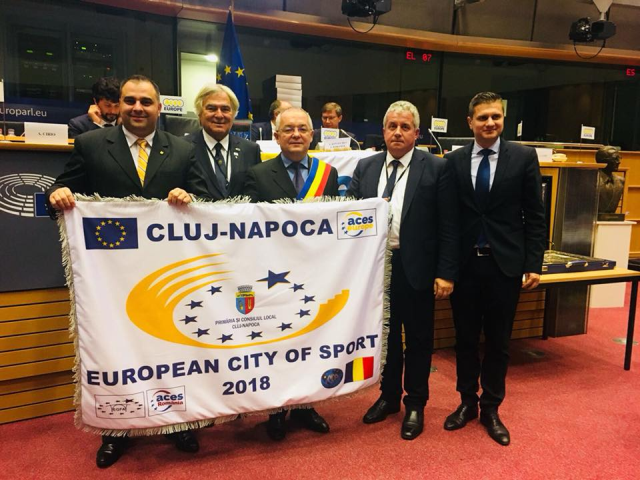 Cluj – „Oraș European al Sportului” în 2018