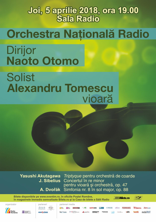 Alexandru Tomescu, din nou la Sala Radio