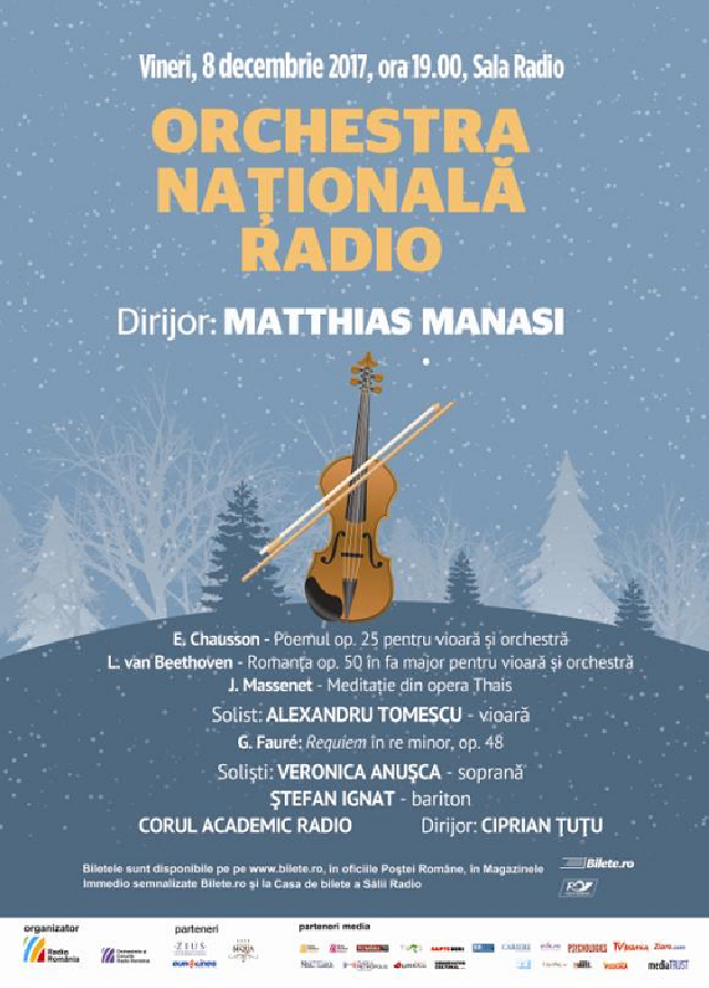 Orchestra Naţională Radio, concert în memoria Regelui Mihai I al Românie