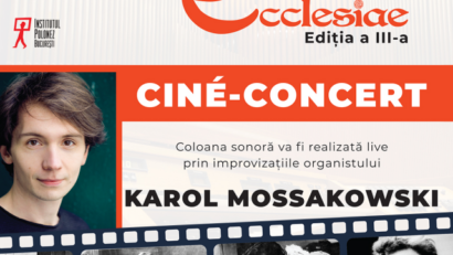 Ciné-Concert la Sala Radio: coloană sonoră interpretată live la orgă