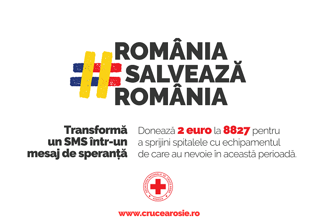 Crucea Roșie Română lansează campania națională „România salvează România”