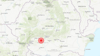 Un cutremur mediu, cu magnitudinea 4,3, s-a produs, vineri, în judeţul Gorj