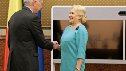 מפגש בין ראשת ממשלת רומניה לשגריר ארה"ב