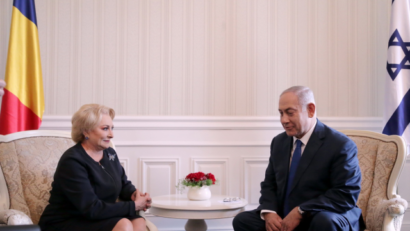 מפגש בין ראשי הממשלות של רומניה וישראל