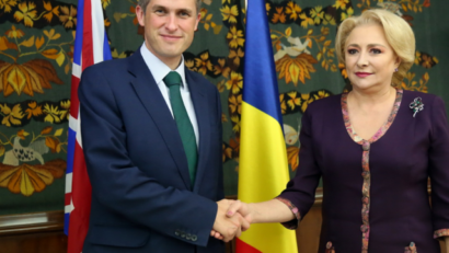 Întrevedere Viorica Dăncilă – Gavin Williamson