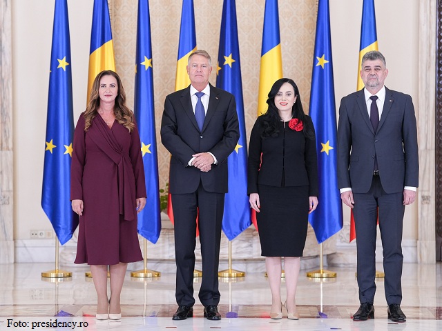 New ministers in Romania’s government