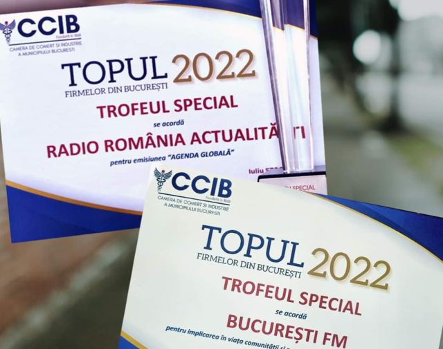 Radio România Actualități și București Fm pe podium la Topul Firmelor 2022