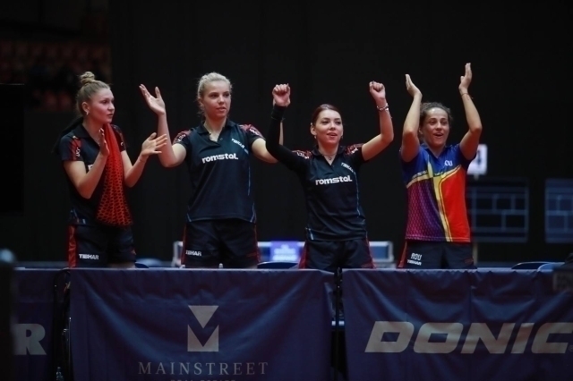 La Romania ha vinto il campionato europeo di tennistavolo