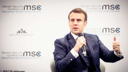 Macron propune relansarea proiectului european