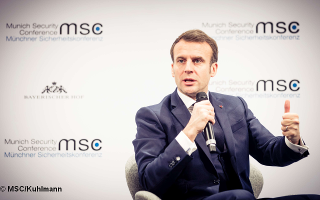 Macron propune relansarea proiectului european