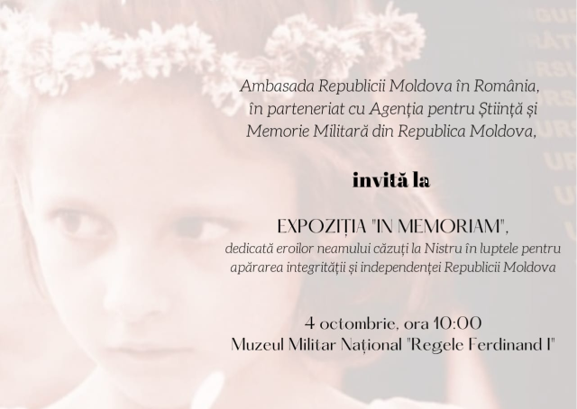 Expoziţia fotodocumentară „In memoriam”