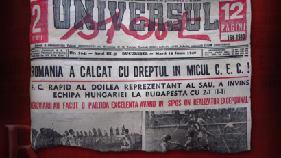 Povești din lumea sportului românesc: Rapid, 1940