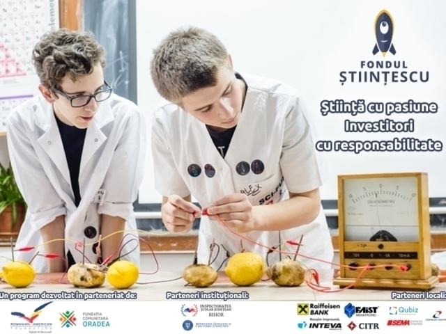 Ştiinţescu: Wissenschaftsprojekte für Schüler