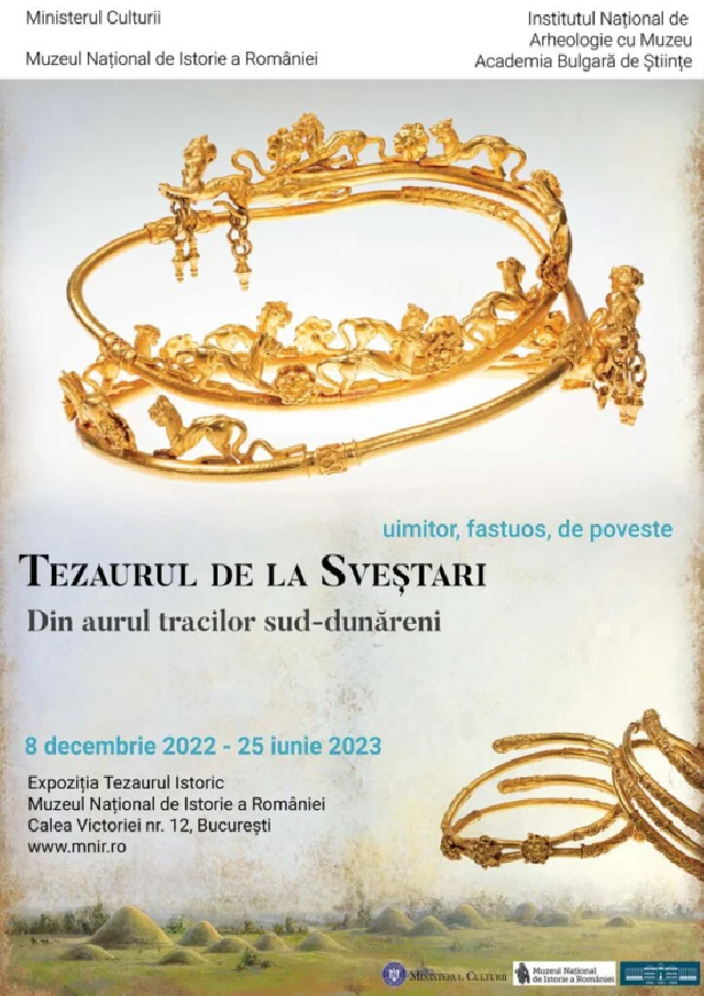 Expoziția „Tezaurul de la Sveștari. Din aurul tracilor sud-dunăreni”