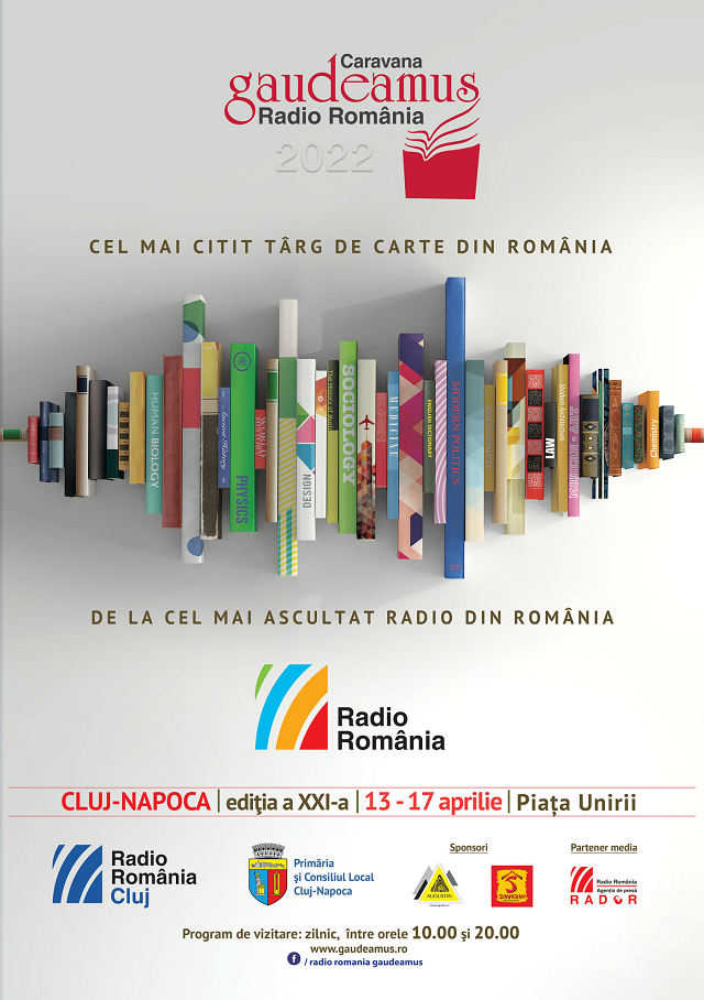 Târgul de Carte Gaudeamus Radio România Ediția Cluj-Napoca, 13 – 17 aprilie