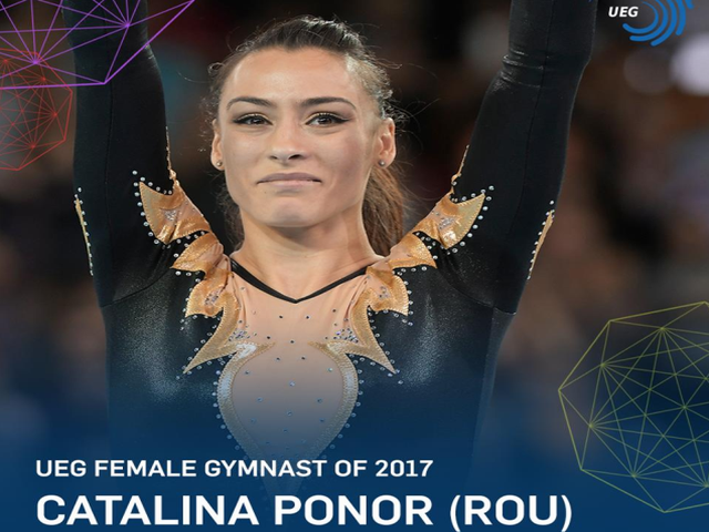 Catalina Ponor, la ginnasta del 2017 in Europa