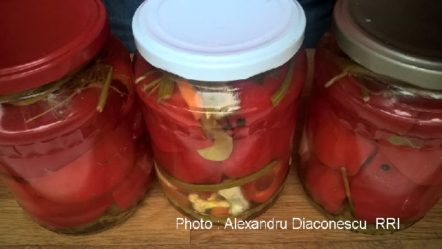 Poivrons tomate aigre-doux