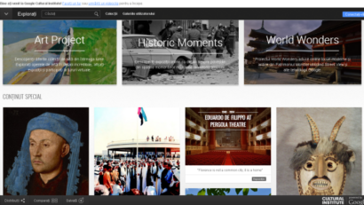 Google Cultural Institute s-a lansat şi în România