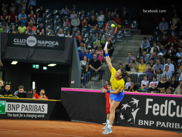 UPDATE Fed Cup: Simona Halep aduce calificarea României în Grupa Mondială