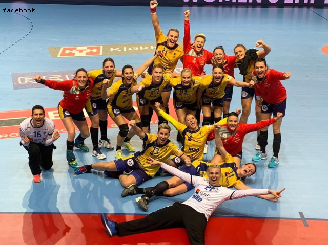 Romania in the main groups of European handball championships