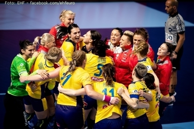 Romania are in the European Women’s Handball Championship semi-finals