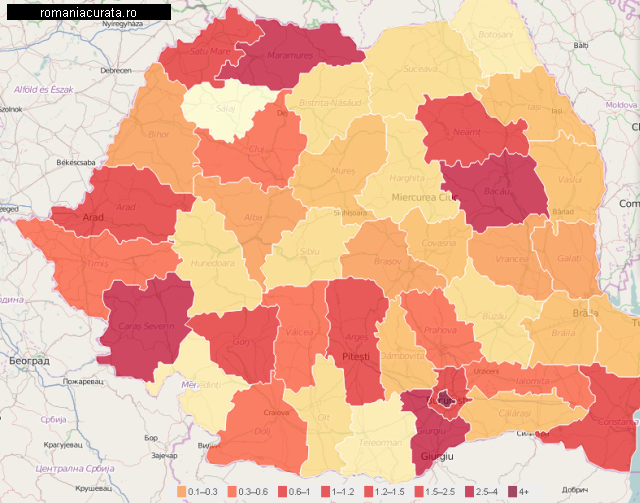 El mapa de la corrupción