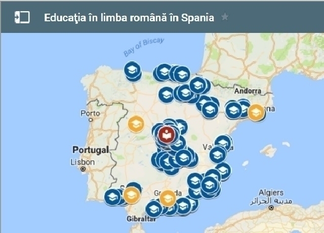 Contribuie la „Harta educaţiei în limba română din Spania”!