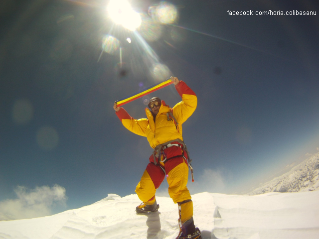 A Romanian on Mount Everest