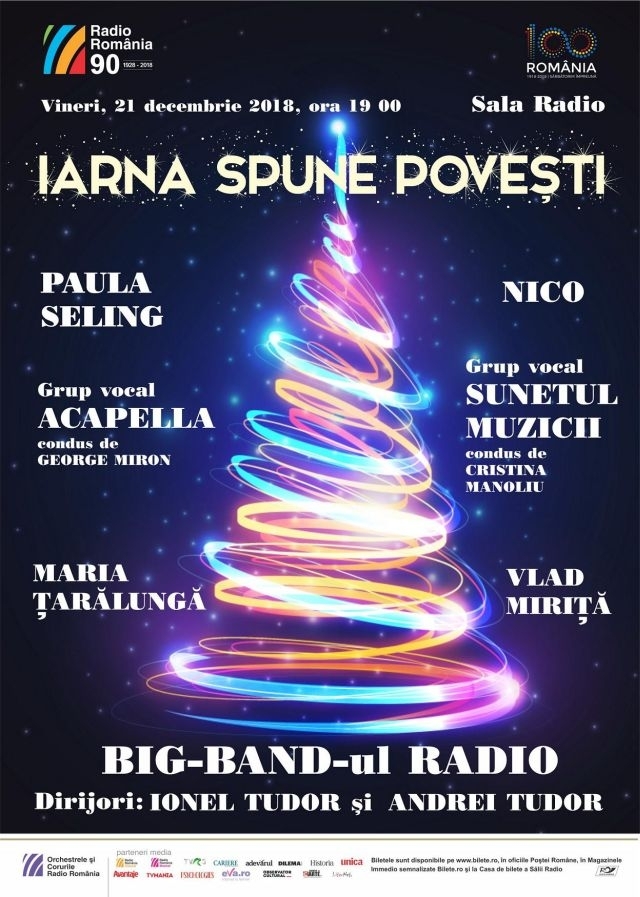 Invitaţi speciali în concertul „Iarna spune poveşti”