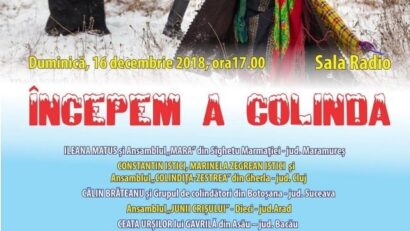 Începem a colinda – colinde tradiţionale la Sala Radio