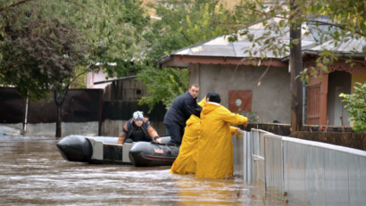 La Romania alle prese con le alluvioni