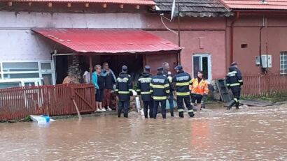 Последствия наводнений в Румынии