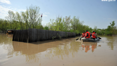 Mehrere Landkreise im Süden Rumäniens sind vom Hochwasser betroffen