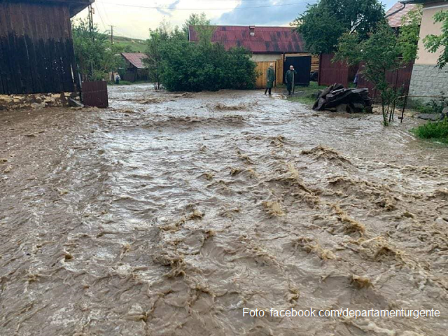 Rumänien von starken Überschwemmungen betroffen